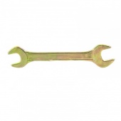 Ключ рожковый, 17 х 19 мм, желтый цинк СИБРТЕХ